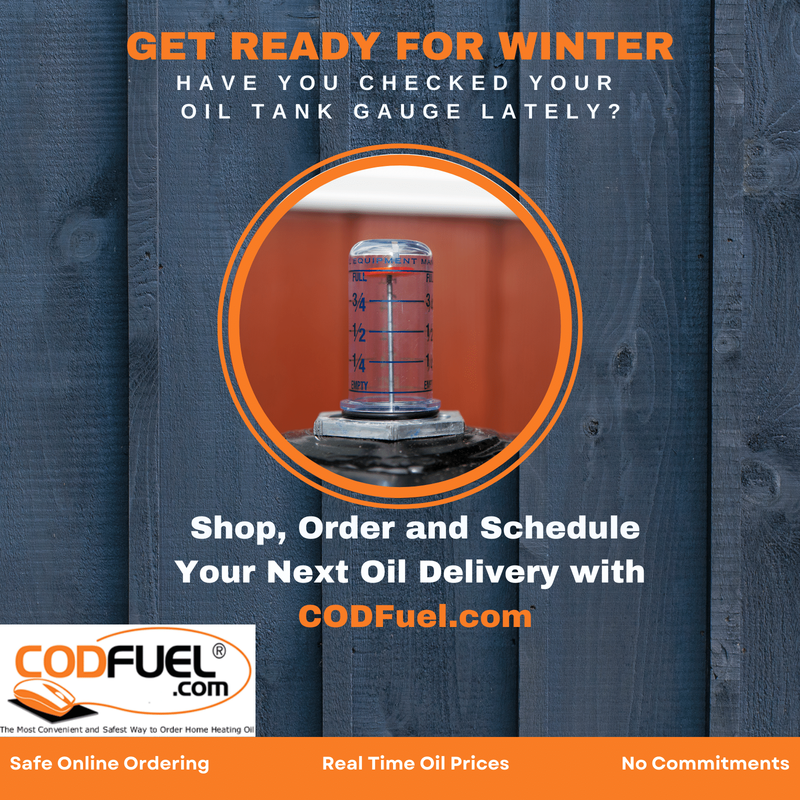 Try the best way to order heating oil